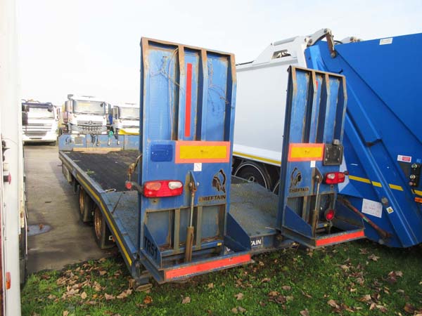 REF 34 - 2012 Chieftain Drawbar low loader for sale